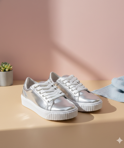 Zapatillas Jaz Plata